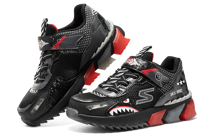 Shop (JR) Skechers Trainingsschuhe ''Schwarz Rot'' 401525L-BKRD