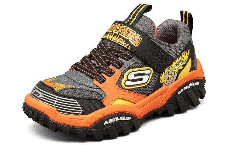 Lookbook (JR) Skechers Turbo Speed ''Orange Gris'' 403760L-BGOR