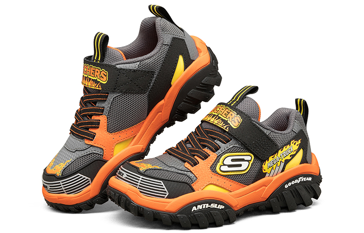 Shop (JR) Skechers Turbo Speed ''Orange Gris'' 403760L-BGOR
