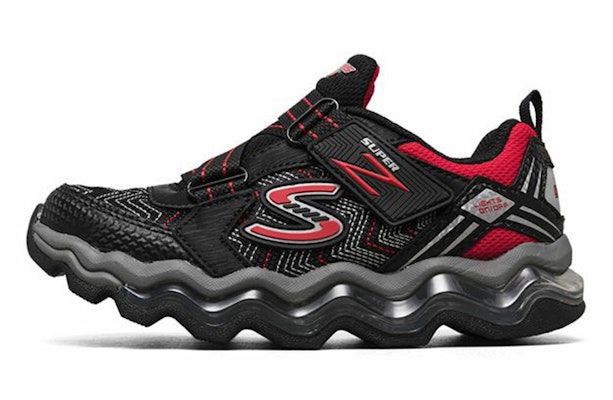 (JR) Skechers Turbowave Zapatillas Deportivas Antideslizantes Negro Rojo 90736L-BKRD Buy (JR) Skechers Turbowave Zapatillas Deportivas Antideslizantes Negro Rojo 90736L-BKRD
