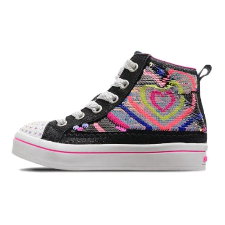 Buy (JR) Skechers Twi-Lights 2.0 - Heartbeatz Zapatos 'Negro Multicolor' 314544L-BKMT