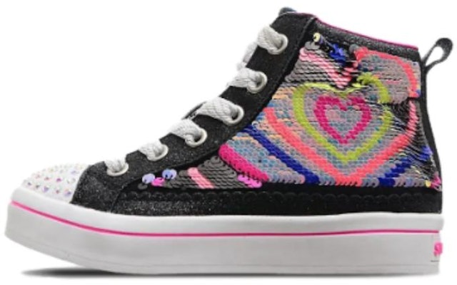 (JR) Skechers Twi-Lights 2.0 - Heartbeatz Zapatos 'Negro Multicolor' 314544L-BKMT Buy (JR) Skechers Twi-Lights 2.0 - Heartbeatz Zapatos 'Negro Multicolor' 314544L-BKMT