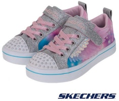 (Youth) SKECHERS TWI-LITES 2.0 Casual Shoes Pink 314432LSMLT (Youth) SKECHERS TWI-LITES 2.0 Casual Shoes Pink 314432LSMLT