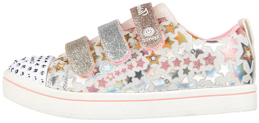 (JR) Skechers Twinkle Sparks ''Gold Glitzer Weiß'' 314839L-WMLT Buy (JR) Skechers Twinkle Sparks ''Gold Glitzer Weiß'' 314839L-WMLT