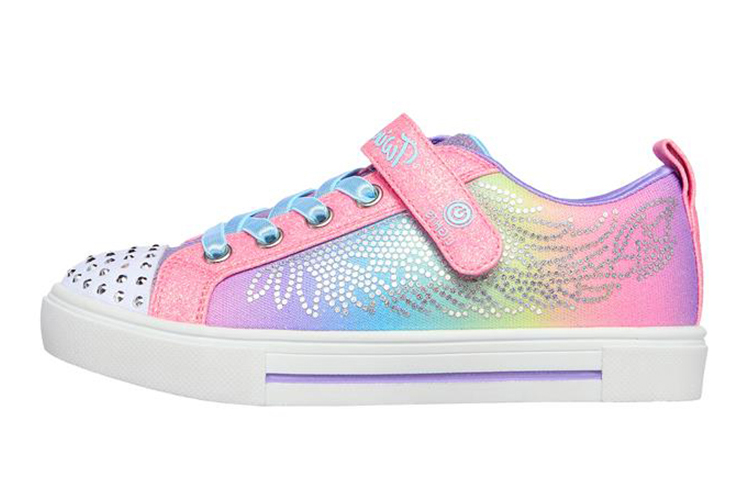 (Youth) Skechers Twinkle Sparks 'Pink Blue White' 314797L-HPMT
