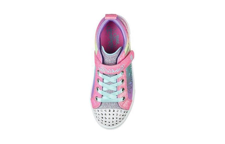 Shop (JR) Skechers Twinkle Sparks ''Roze Blauw Wit'' 314797L-HPMT