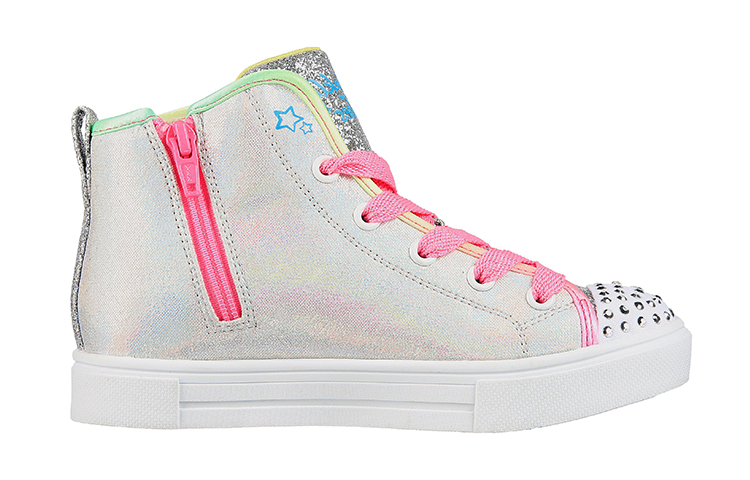 Order (JR) Skechers Twinkle Sparks ''Star Glitz Rosa Bianco'' 314792L-SMLT