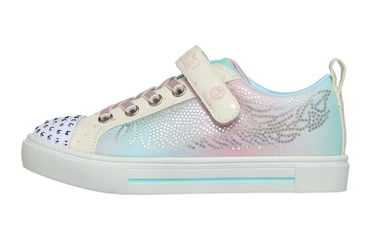 (Youth) Skechers Twinkle Sparks 'White Multi' 314797L-WMLT
