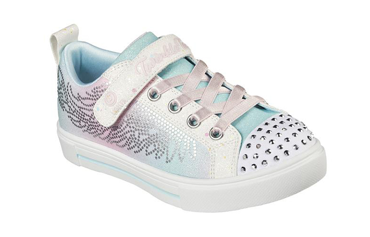 Lookbook (JR) Skechers Twinkle Sparks ''Bianco Multicolore'' 314797L-WMLT