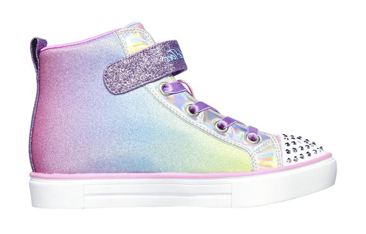 Order (JR) 스케쳐스 트윙클 스파크스 하이 '퍼플 화이트' (Skechers Twinkle Sparks High '퍼플 화이트') 314794L-MLT