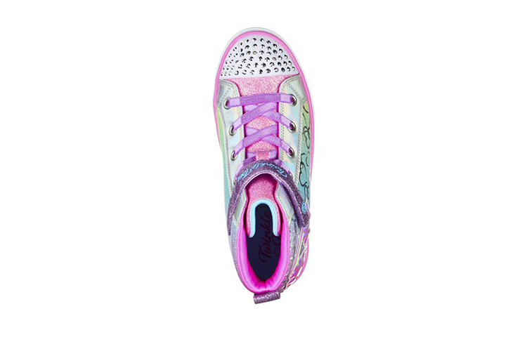 Shop (JR) 스케쳐스 트윙클 스파크스 하이 '퍼플 화이트' (Skechers Twinkle Sparks High '퍼플 화이트') 314794L-MLT