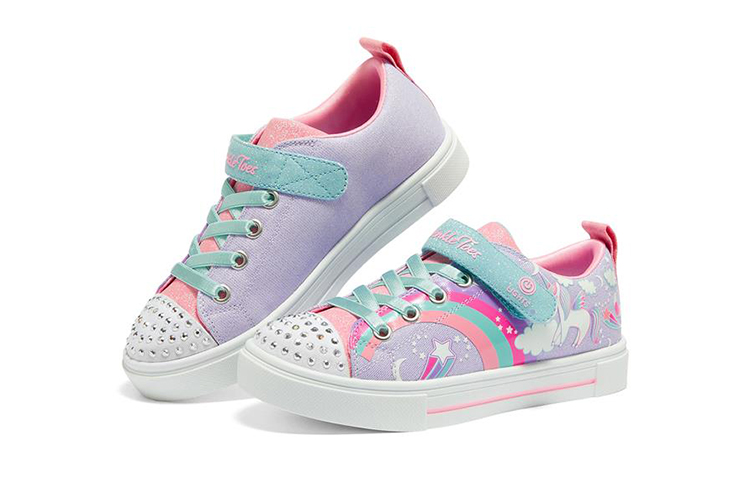 Lookbook (JR) Skechers Twinkle Sparks Basse ''Lavanda Blu'' 314789L-LVMT