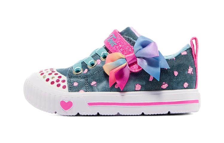 (Youth) Skechers Twinkle Sparks Shoes 'Blue Pink' 314944NG-NVMT