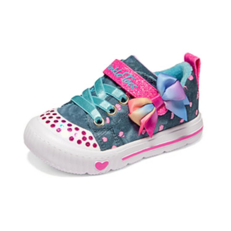 Lookbook (JR) Scarpe Skechers Twinkle Sparks ''Blu Rosa'' 314944NG-NVMT