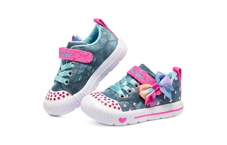 Shop (JR) Scarpe Skechers Twinkle Sparks ''Blu Rosa'' 314944NG-NVMT