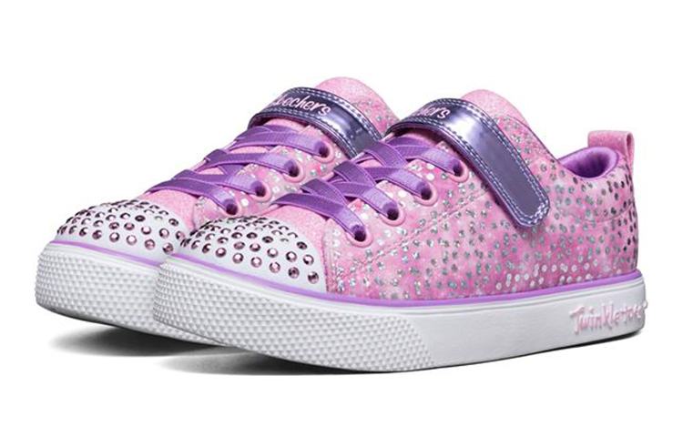 Lookbook (JR) Skechers Twinkle Toes ''Pink Light-Up Low'' Leuchtschuhe Rosa 20304L-PKLV
