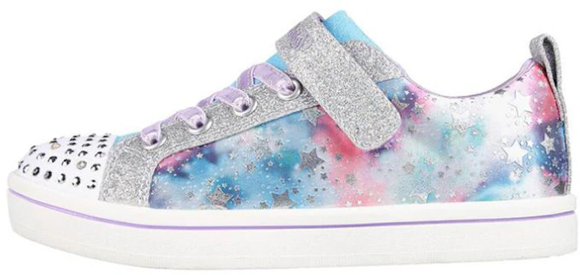 (JR) Skechers Twinkle Toes: Sparkle Rayz ''Galaxy Brights Blu Argento'' 314836L-SMLT Buy (JR) Skechers Twinkle Toes: Sparkle Rayz ''Galaxy Brights Blu Argento'' 314836L-SMLT