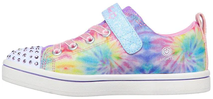 (Youth) Skechers Twinkle Toes: Sparkle Rayz 'Groovy Dreamz Pink White' 314841L-LVMT (Youth) Skechers Twinkle Toes: Sparkle Rayz 'Groovy Dreamz Pink White' 314841L-LVMT