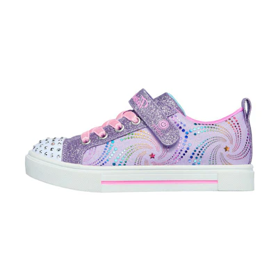 (Youth) Skechers Twinkle Toes: Twinkle Sparks 'Pink Purple'