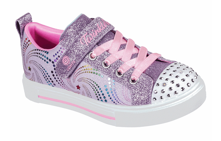 (Youth) Skechers Twinkle Toes: Twinkle Sparks 'Pink Purple' 圖 3