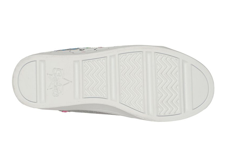 Purchase (JR) Skechers Twinkle Toes: Twinkle Sparks ''Regenbogen Glanz Grau Pink'' 314551L-SMLT