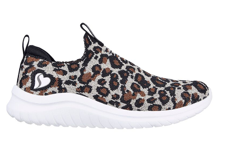 Order (JR) Skechers Ultra Flex 2.0 Slip-On ''Wild Shine Leopard'' Damen Sneakers 302273L-LPD