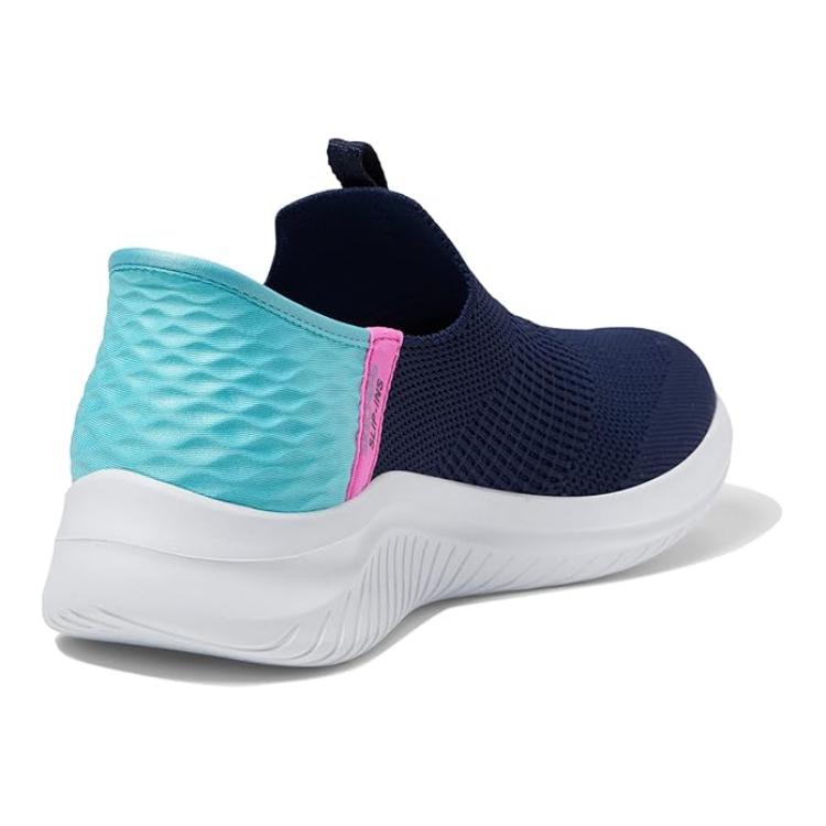 (Youth) Skechers Ultra Flex 3.0 'Black Pink' 圖 3