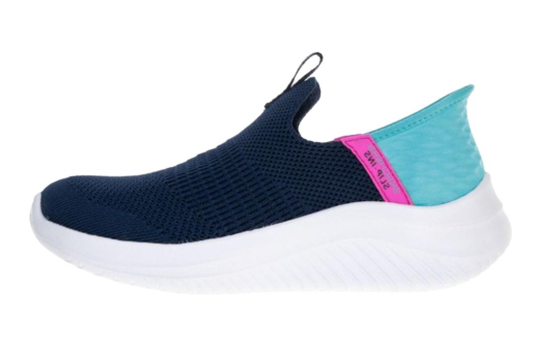 (Youth) Skechers Ultra Flex 3.0 'Navy Turquoise' 303800-LNVTQ