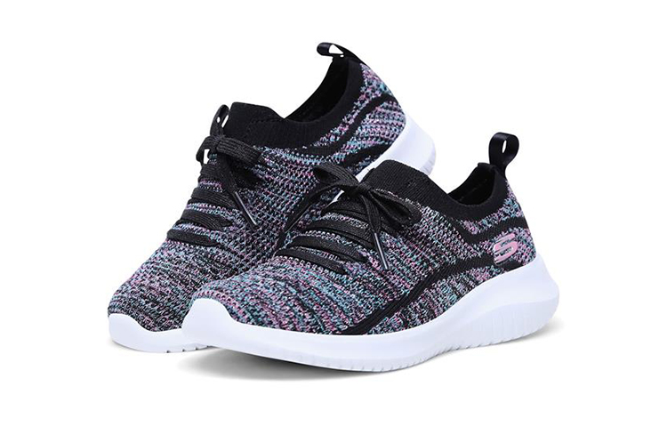 (Youth) Skechers Ultra Flex 'Black Pink' 圖 3
