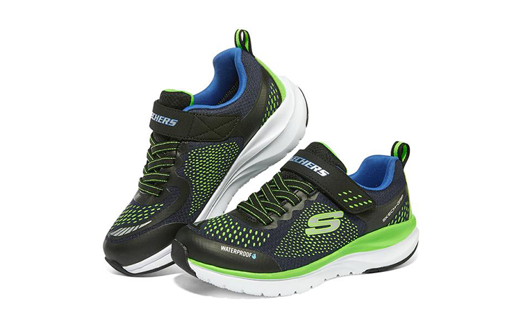 Lookbook (Youth) Skechers Ultra Groove 'Black Green' 403847L-NVBK