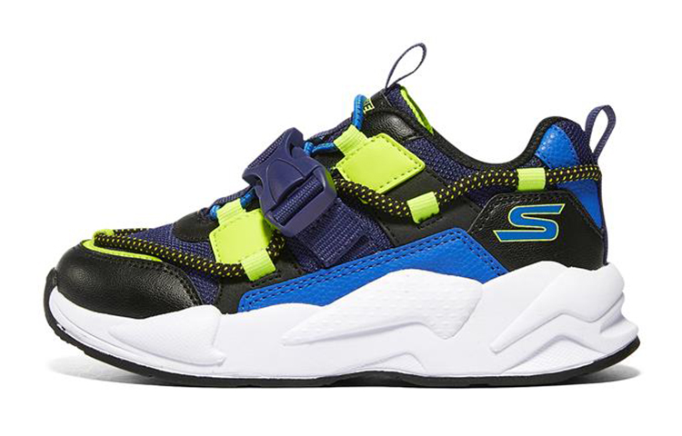 (Youth) Skechers Ultrasurge 'Black Blue' 403743L-BBLM