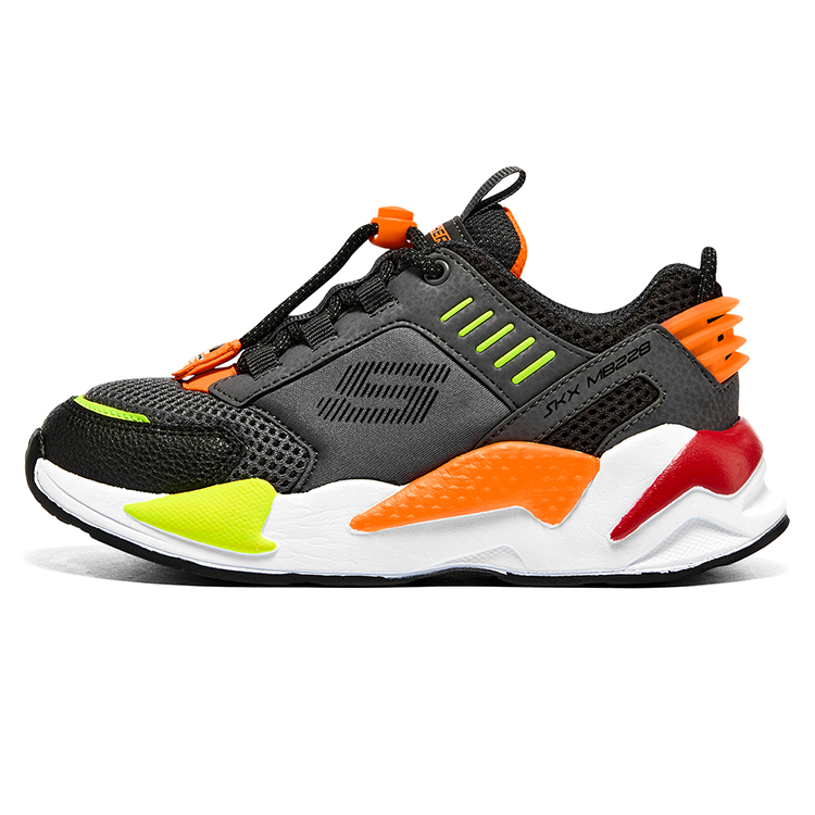 (Youth) Skechers Ultrasurge 'Black White Orange' 405224L-CCMT
