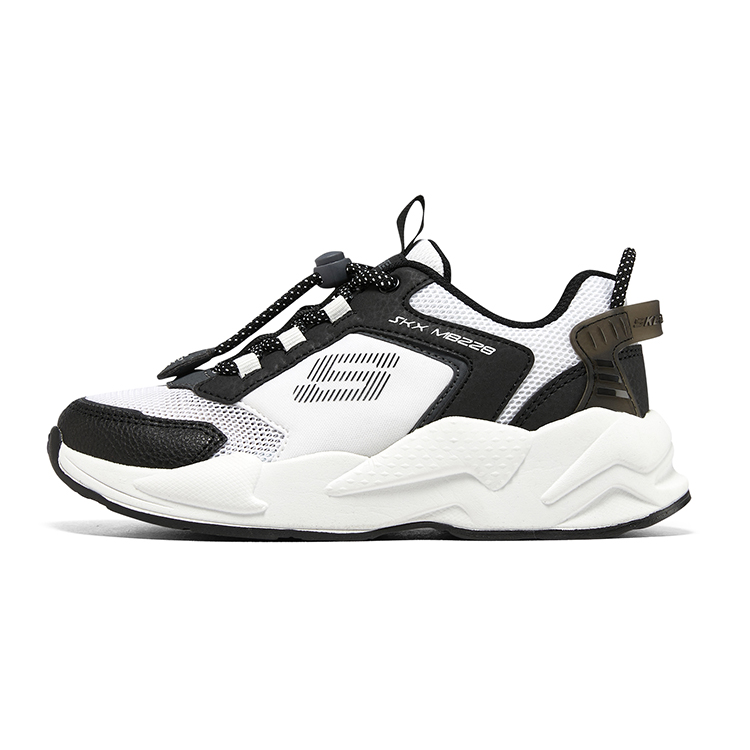 (Youth) Skechers Ultrasurge 'White Black' 405256L-WBK