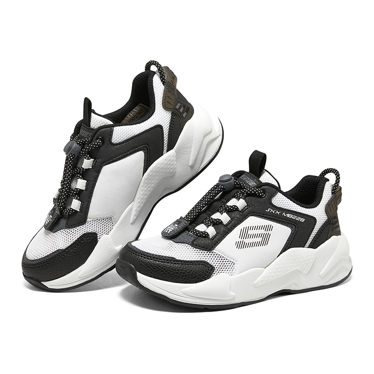 Lookbook (JR) Skechers Ultrasurge ''Weiß Schwarz'' 405256L-WBK