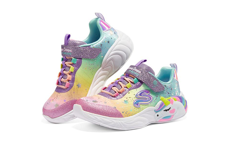 (Youth) Skechers Unicorn Dreams 'Rainbow' 圖 3