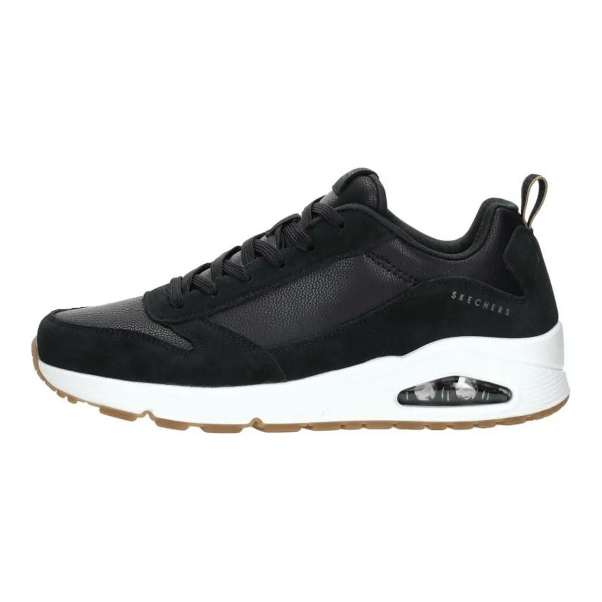 (Youth) Skechers Uno 'Black White'