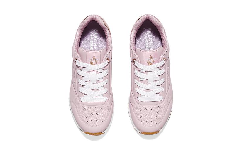 Lookbook 大童 Skechers UNO 舒適百搭 減震耐磨 兒童休閒鞋 粉色