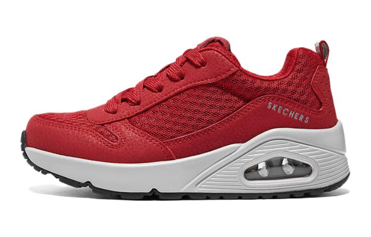 Buy (Youth) Skechers UNO 'Red Comfort Breathable Shock-Absorbing Low' 403667L-RED
