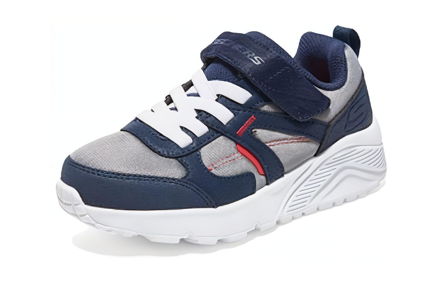 (Youth) Skechers Uno Lite-Braxter Sneaker 'Blue Grey' 圖 2
