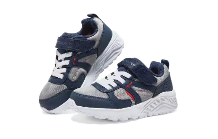 (Youth) Skechers Uno Lite-Braxter Sneaker 'Blue Grey' 圖 3