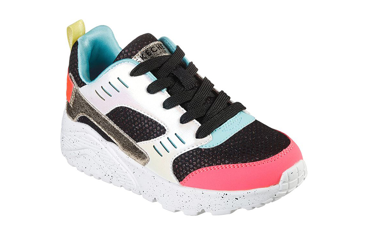 (Youth) Skechers Uno Lite-Gen Cool 'Black White' 圖 3