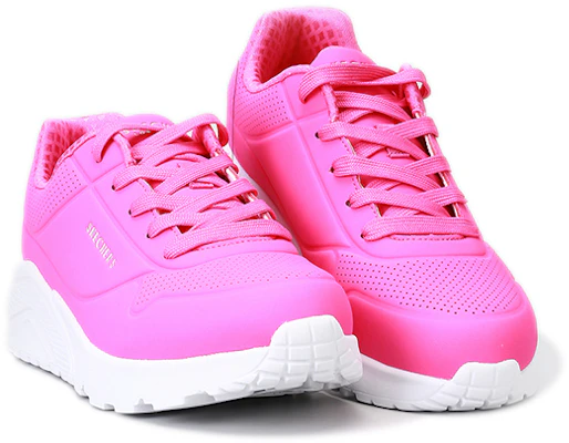(Youth) Skechers Uno Lite 'In My Zone Pink' 310450L-HTPK Lookbook (Youth) Skechers Uno Lite 'In My Zone Pink' 310450L-HTPK