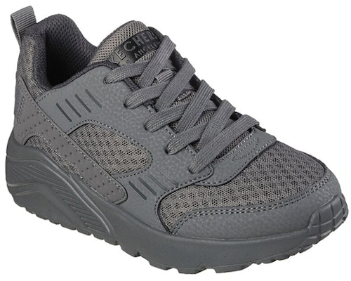 大童 Skechers Uno Lite-Ronzo 運動悠閒鞋 深灰色 Lookbook 大童 Skechers Uno Lite-Ronzo 運動悠閒鞋 深灰色