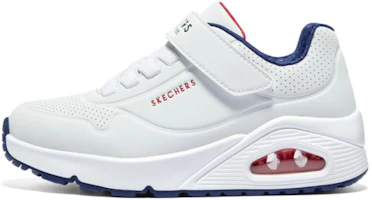 (Youth) Skechers Uno Stand on Air Sneaker 'White' 403673L-WNVR (Youth) Skechers Uno Stand on Air Sneaker 'White' 403673L-WNVR