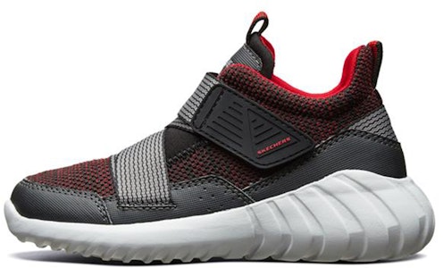 (JR) 스케쳐스 벨크로 캐주얼 스니커즈 (회색/빨강) 97696L-RDBK Buy (JR) 스케쳐스 벨크로 캐주얼 스니커즈 (회색/빨강) 97696L-RDBK