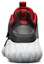 Shop (JR) Skechers Kasual Velcro Sneaker 'Kelabu Merah' 97696L-RDBK