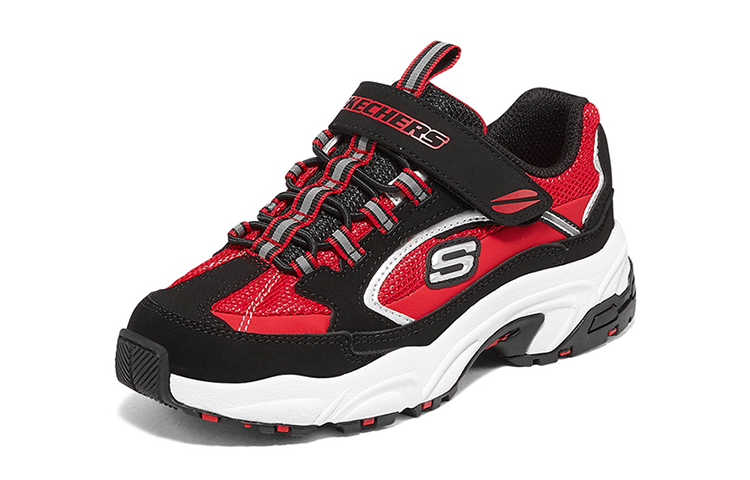 (Youth) Skechers Stamina 'Black Red' 圖 3