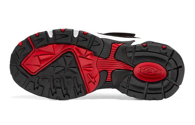 (Youth) Skechers Stamina 'Black Red' 圖 6