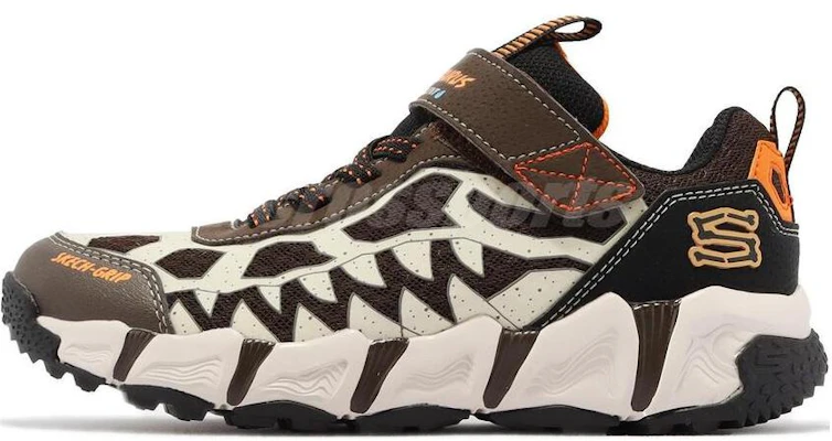 (JR) Skechers Velocitrek-Dino-Quest 'Negro Marrón' 402229-LCHBK Buy (JR) Skechers Velocitrek-Dino-Quest 'Negro Marrón' 402229-LCHBK