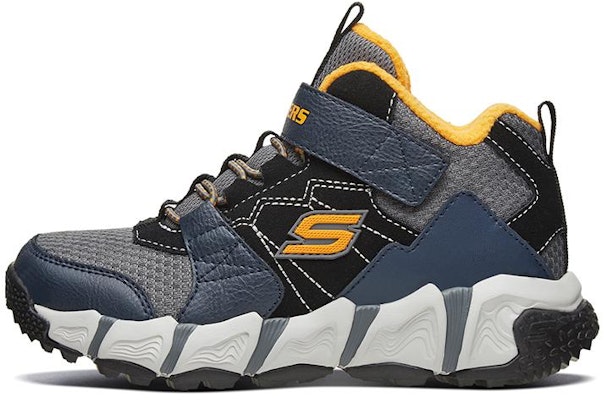(JR) Skechers Velocitrek Mid Peak Sportschoenen ''Grijs Blauw Geel'' 660074L-NVBK Buy (JR) Skechers Velocitrek Mid Peak Sportschoenen ''Grijs Blauw Geel'' 660074L-NVBK